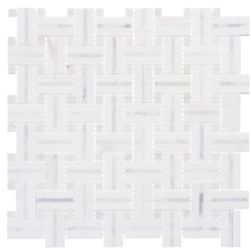 Ultra Weave Collection in Lace Lining Glass Tile