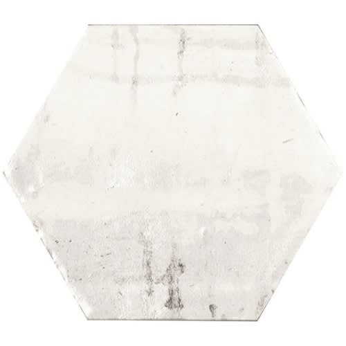 Princeton Glaze in Linen Fresh Hexagon Porcelain Tile
