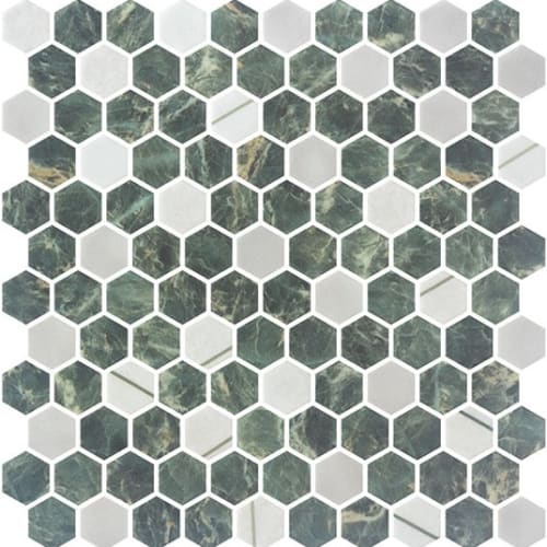 Aragon Hills Collection in Lodge Clover Glass Tile