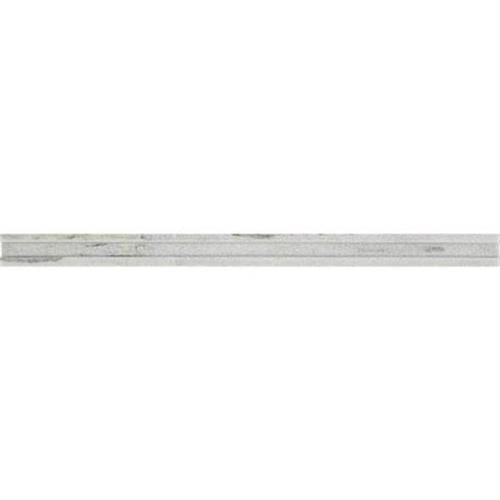 Haven Point In Candid Heather Pencil Rail Polished - 0.75X12