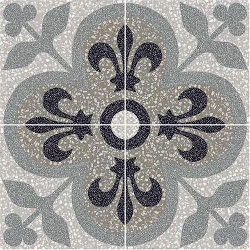 D_Segni Terrazzo In Fluer-De-Lis - 8X8