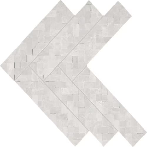 Eclessia Marble In Cristallo Double Herringbone
