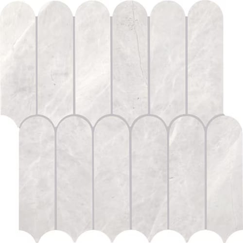 Eclessia Marble In Cristallo Elongated Fan