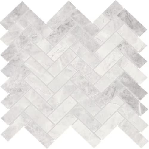 Eclessia Marble In Cristallo Herringbone