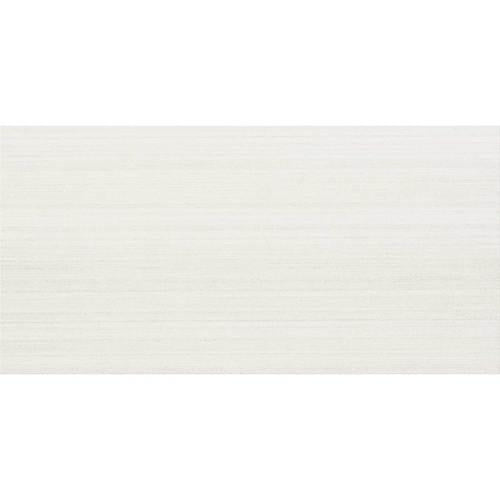 Fabric Art In Modern Linear White 12X24