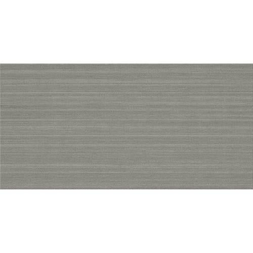 Fabric Art In Modern Linear Medium Gray 12X24