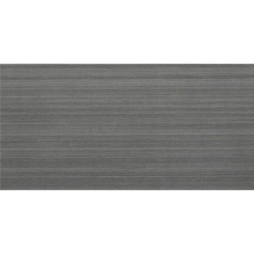 Fabric Art In Modern Linear Dark Gray 12X24