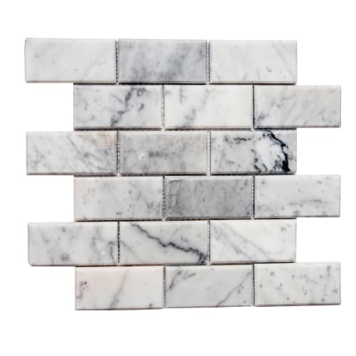 Beveled in Carrara Natural Stone