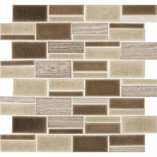 Midpark Mosaics In Sandbox Mosaic (Rectangle 3"Xrandom) - 13X12