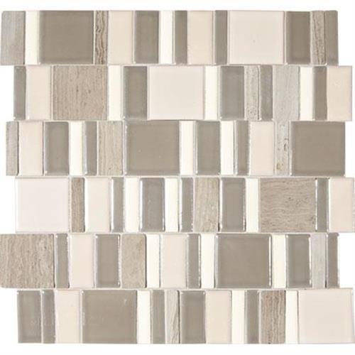 Midpark Mosaics In Rainstorm Mosaic (Square 2"Xrandom) - 13X13