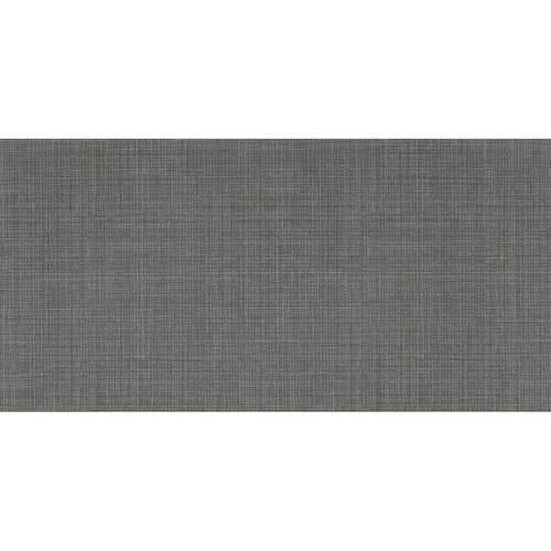 Fabric Art in Modern Textile Dark Gray 12x24 Tile