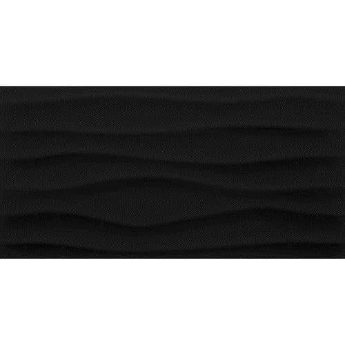 Multitude In Domino Black Wave 12X24