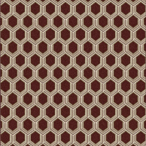 Modern Flair - Scarlet 5’4” X 7’8”
