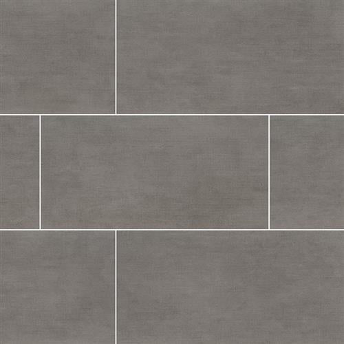 Gridscale in Graphite - 2x2 Tile