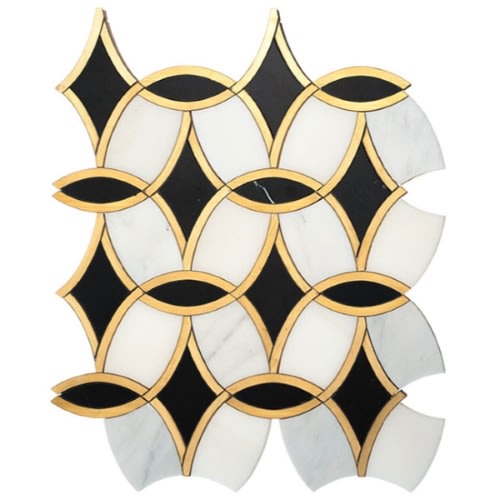 Francier Collection in Napoleon Chic Glass Tile