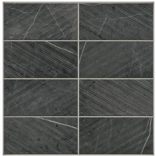 Pietra Divina in Nero Marquina Bamboo Natural Stone
