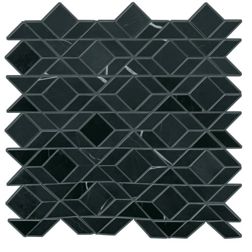 Pietra Divina in Nero Marquina Framework Natural Stone