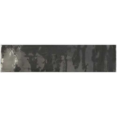 Princeton Glaze Collection - 3x12 (Ceramic) in Nero Night (3x12 Ceramic) Glass Tile