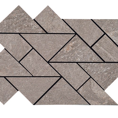 Owen Stone In Slipper Triangle Mosaic 8 1/2"X14 1/2"