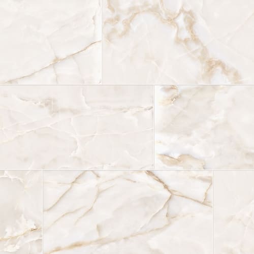 Onyx in Ivory - Polished Tile
