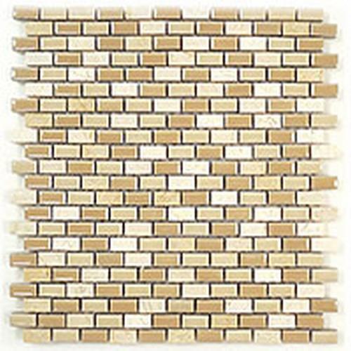 Porcello Brick Series in Shiny Oyster Glass Tile