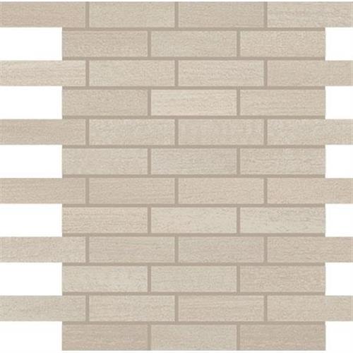 Persuade in Beige Mosaic (1x3) - 12x12 Tile
