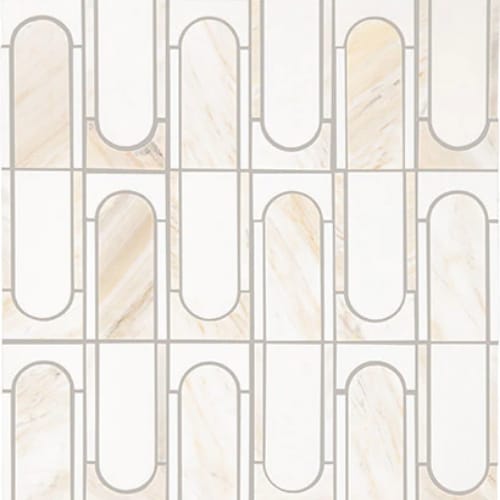 Perfit Mosaix in Namaste & Thassos Capsule Tile