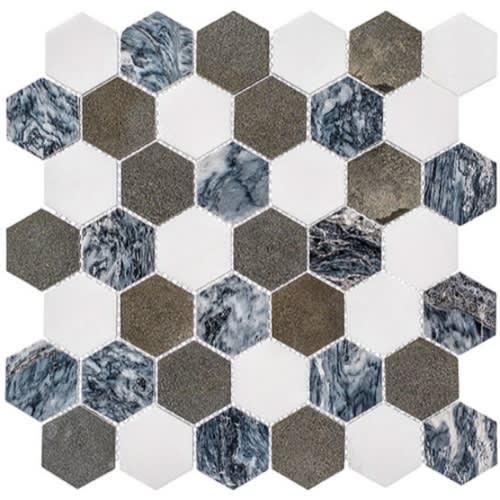 Colonial In Presidential Grey 2" Hex