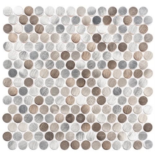 Urban Jungle In Prism Road 3/4 Penny Round