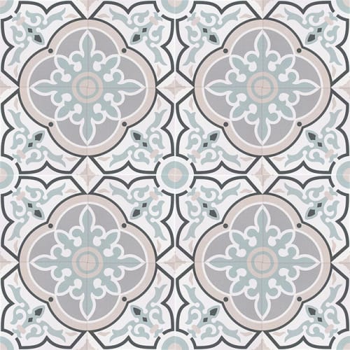 Riche Lafayette Collection in Girard Summer Glass Tile