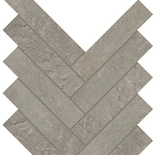 Rekindle In Medium Grey Herringbone