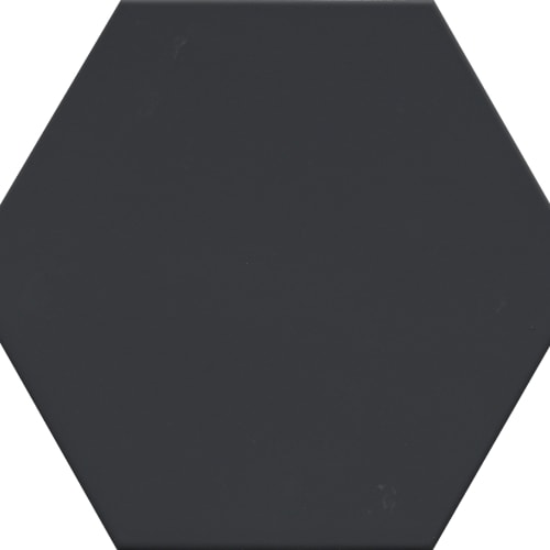 Rhythm in Black Hex 11" X 13" Tile