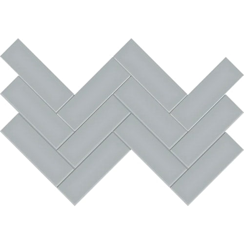 S-Series-2x6 in Cloud Blue Herringbone Tile