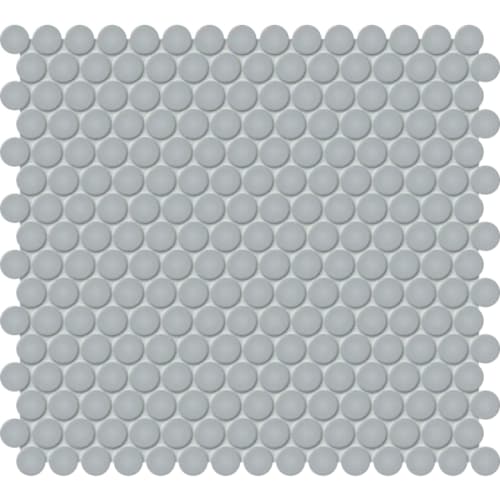 S-Series in Cloud Blue Penny Round Tile