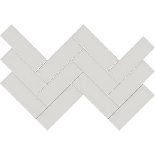 S-Series-2x6 in Halo Grey Herringbone Tile