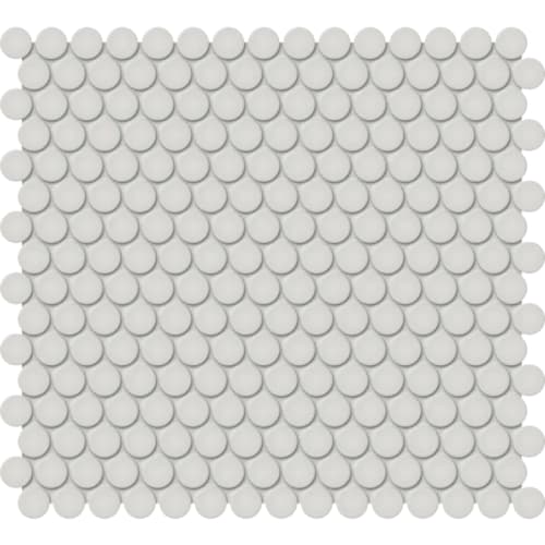 S-Series in Halo Grey Penny Round Tile
