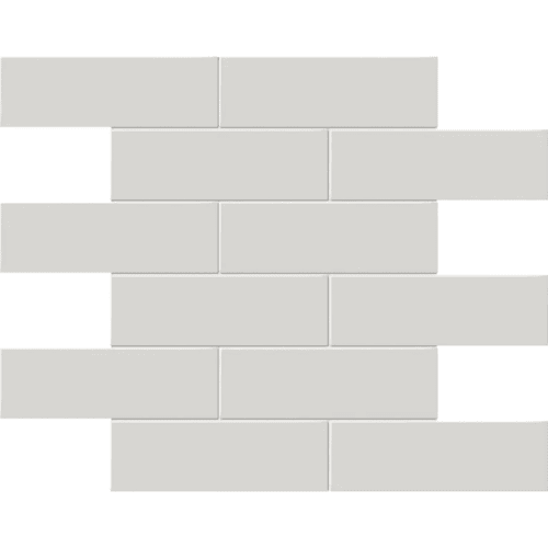 S-Series-2x6 in Halo Grey Staggered Tile