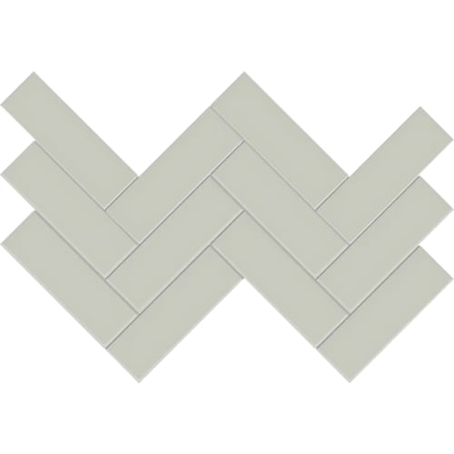 S-Series-2x6 in Soft Sage Herringbone Tile