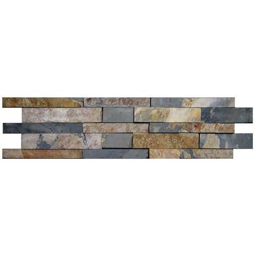 Stacked Stone In Autumn Mist (Random Kayla High-Low Natural Cleft Ungauged)