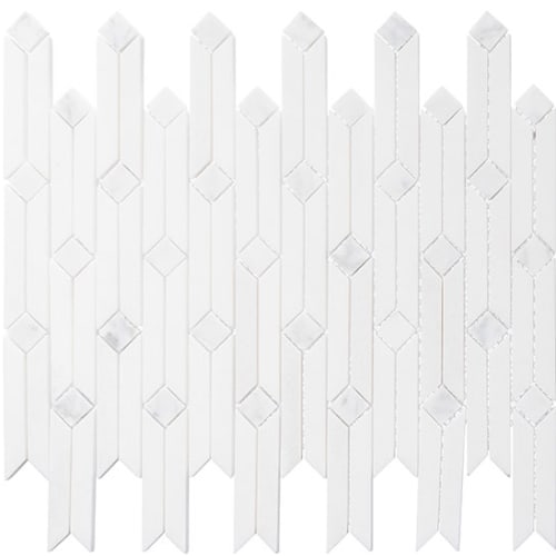 Starburst Collection in Opal Way Glass Tile