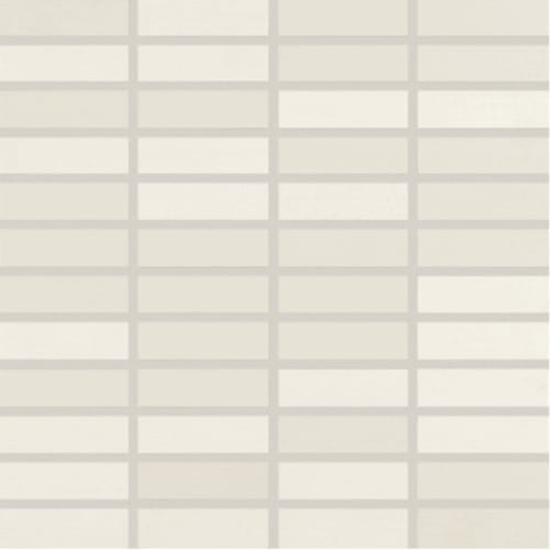 Shades 2.0 In Whites Linear Mosaic 1"X3"