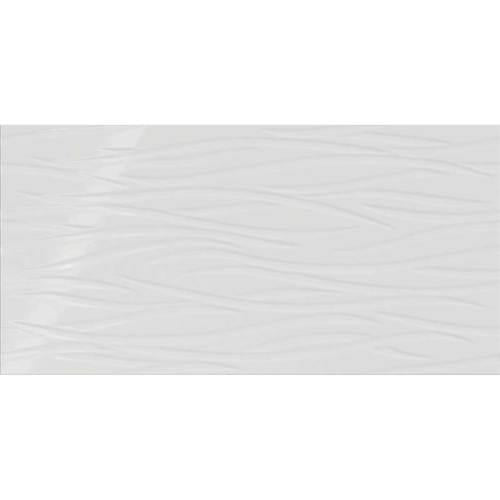 Showscape In Stylish White Brushstroke 12X24