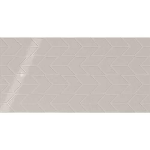 Showscape In Soft Gray Chevron 12X24
