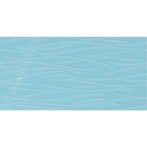 Showscape In Crisp Blue Brushstroke 12X24