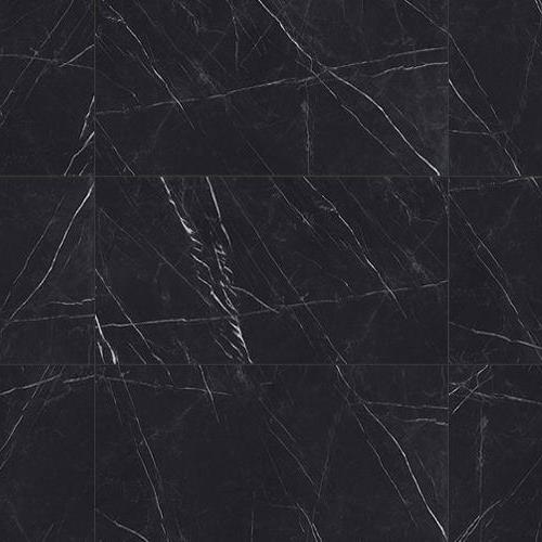 Signature - Iconic in Nero Marquina Satin - 12x24 Tile