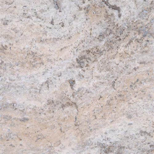 Silver Travertine In Silver Travertine - 12X12