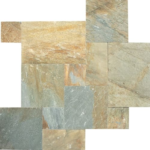Slate In Golden Sun Pattern