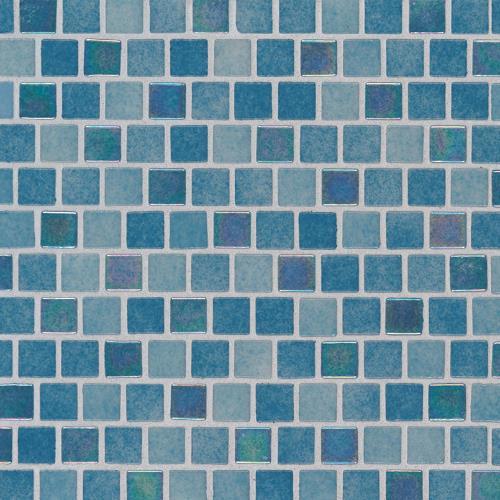 Caribbean In Reef Glass Tile