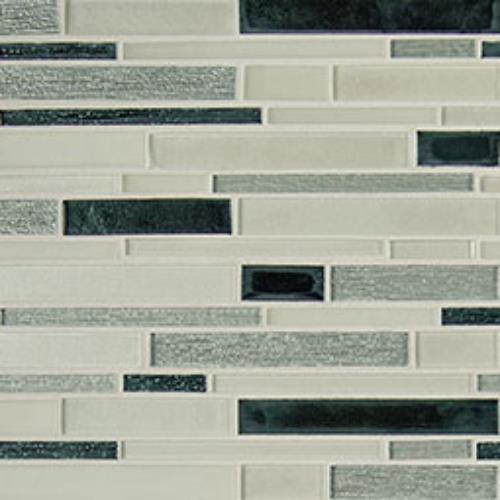 Anacapri in Blend Interlocking Glass Tile