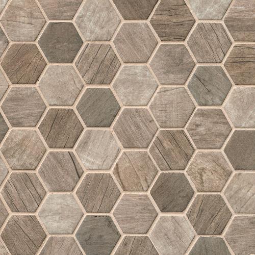 Driftwood In Hexagon